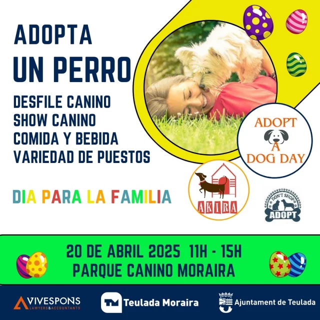 Mañana tenemos un día muy chulo en Moraira, iremos con algunos de nuestros perros que están en adopción , os esperamos !!🧡
Aquí tenéis la ubicación .
Moraira Dog Park https://maps.apple.com/?address=Carretera%20Moraira%20a%20Calpe,%2014%E2%80%9318,%2003724%20Teulada,%20Alicante,%20Spain&auid=13251112734723217956&ll=38.688490,0.130669&lsp=9902&q=Moraira%20Dog%20Park